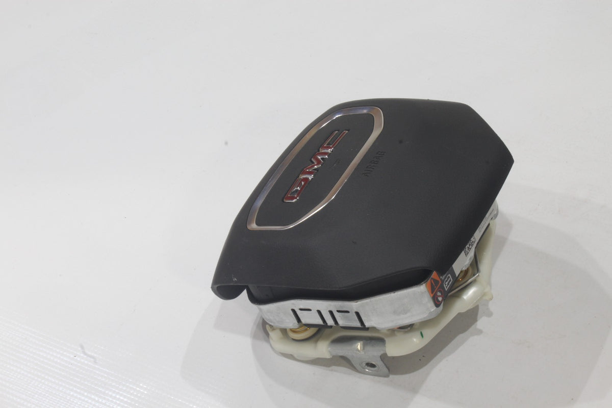 2019 GMC Sierra 1500 Black Driver Wheel Airbag, Genuine OEM, photo 2