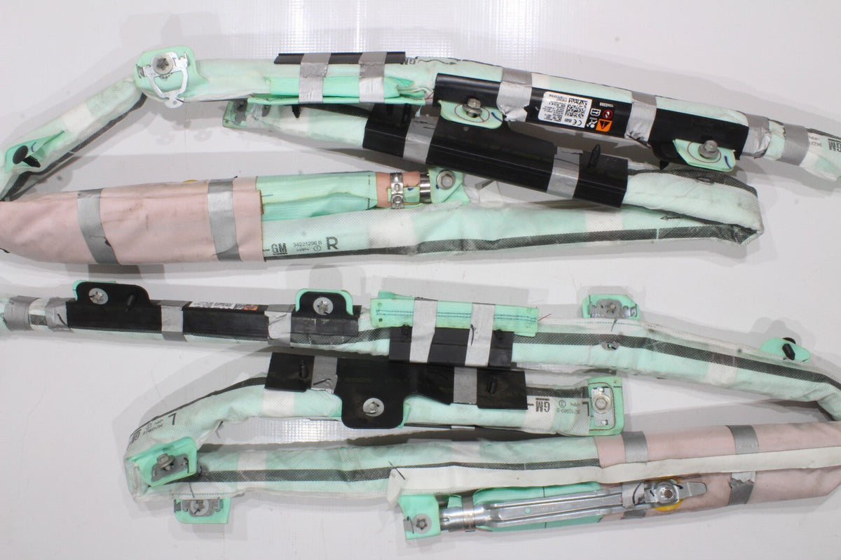 2021 Chevrolet Bolt EV LH & RH Roof Curtain Airbag Set, Genuine OEM