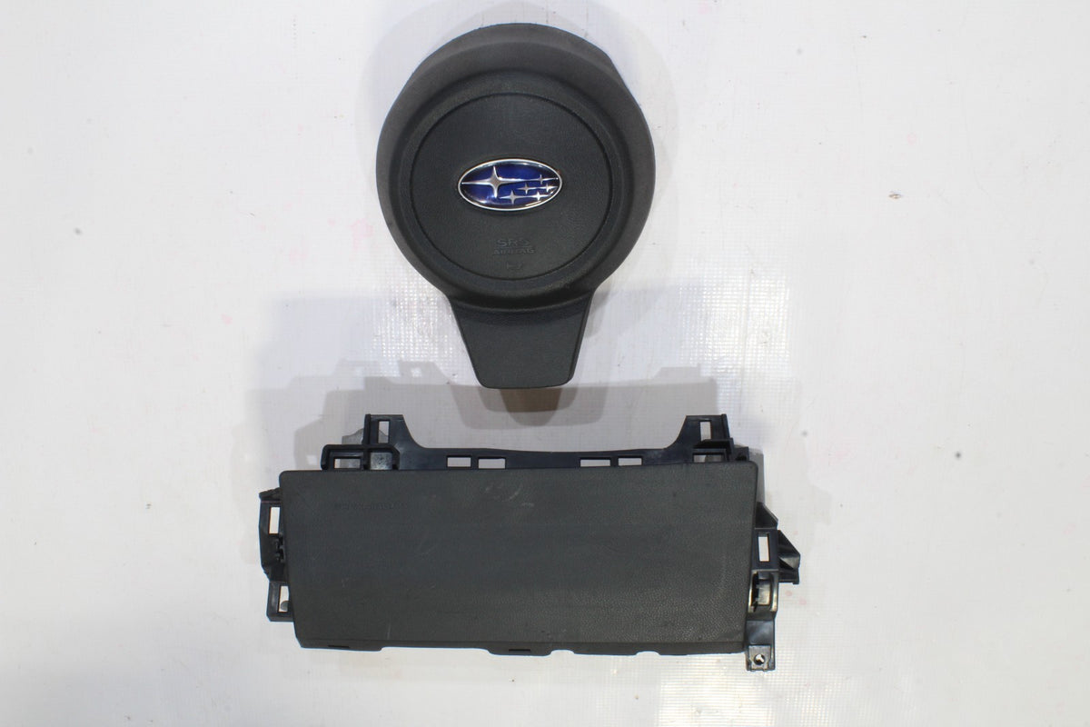 2022 Subaru Outback Wagon Driver Knee and Steering Wheel Airbag Set, Genuine OEM