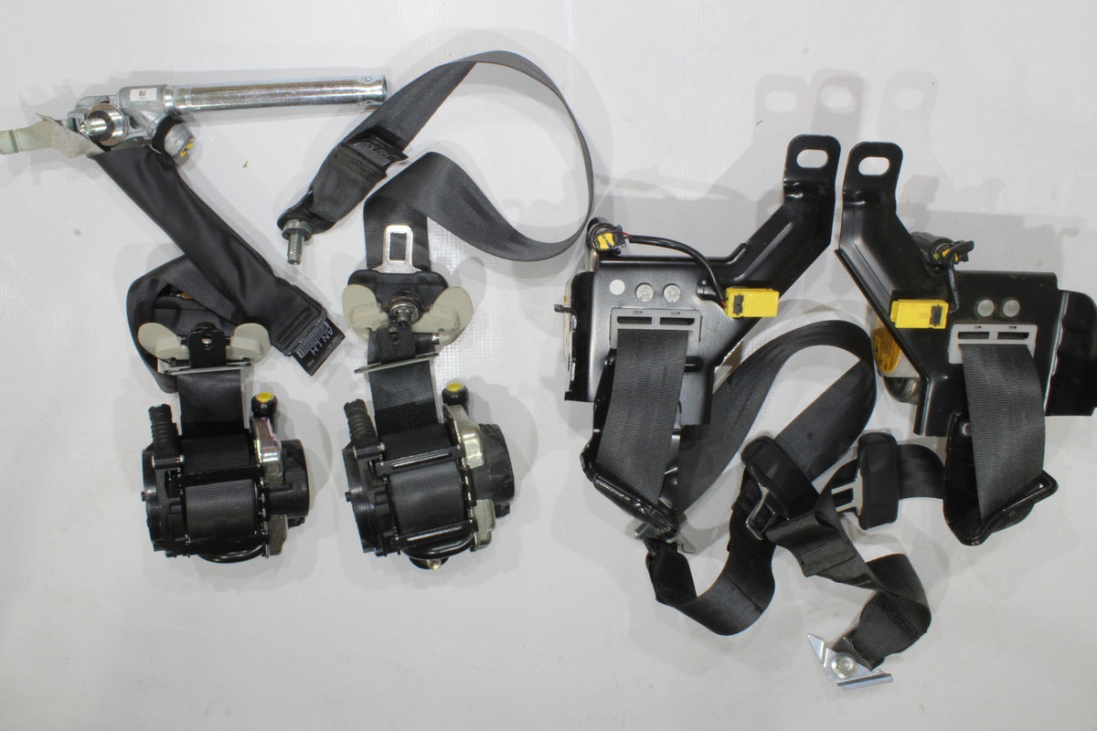 2021-2024 Subaru Legacy Sedan Front and Rear Seat Belt Set LH RH Black, Genuine OEM