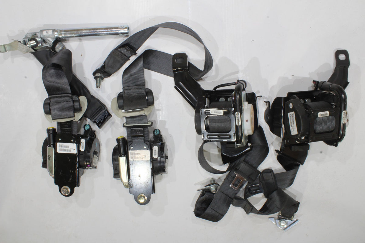 2021-2024 Subaru Legacy Sedan Front and Rear Seat Belt Set LH RH Black, Genuine OEM, photo 2