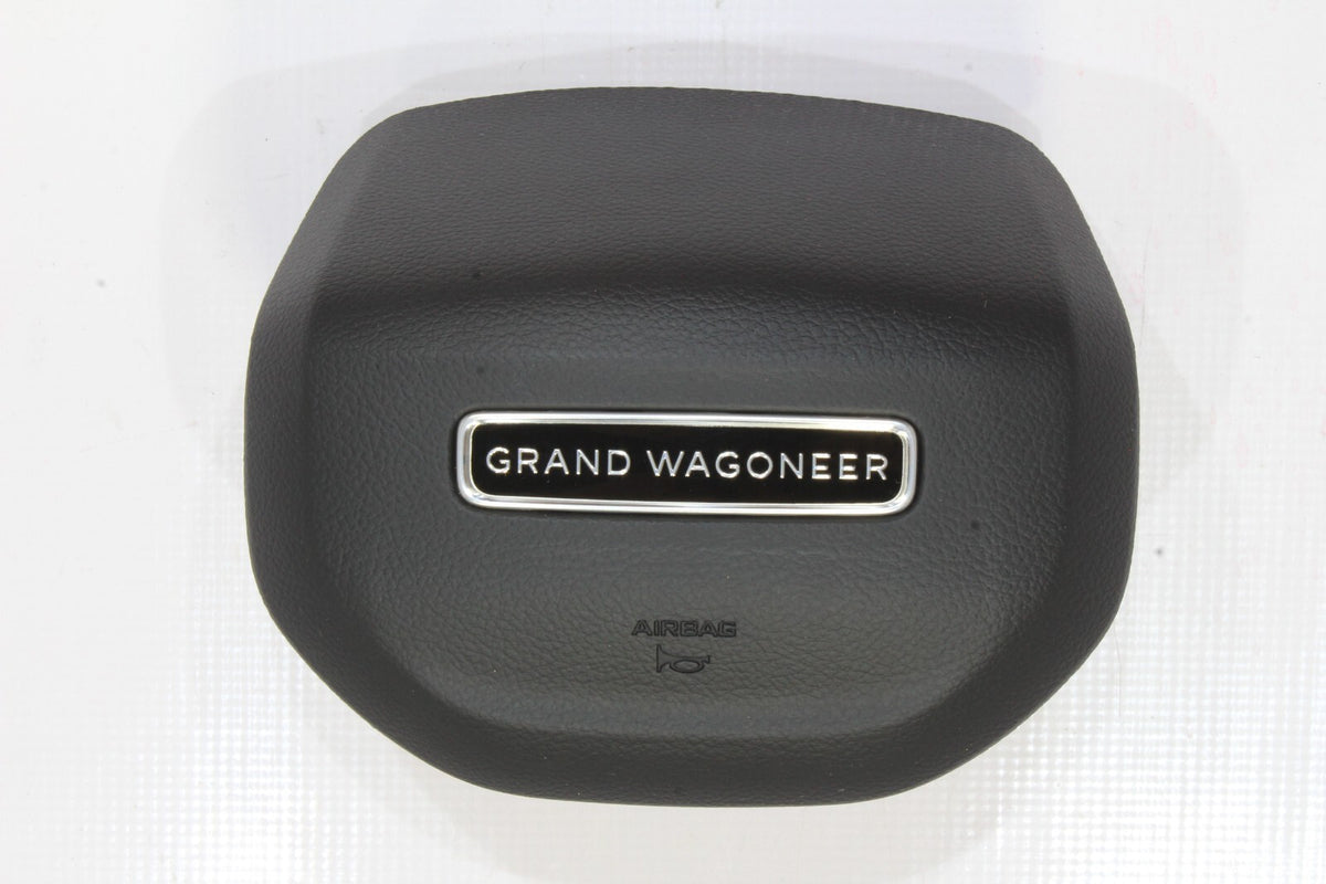 2022-2025 Jeep Grand Wagoneer Driver Side Steering Wheel Airbag, Black, Genuine OEM